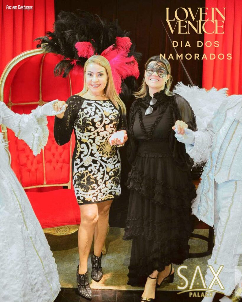 DIA DOS NAMORADOS SAX PALACE 2023 - FATEN NASSER  E LILIAN GRELLMANN