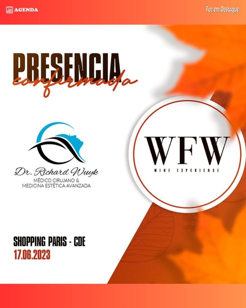 Dr. RICHARD WUYK É PRESENÇA NO WFW WINTER FASHION WEEKEND 2023