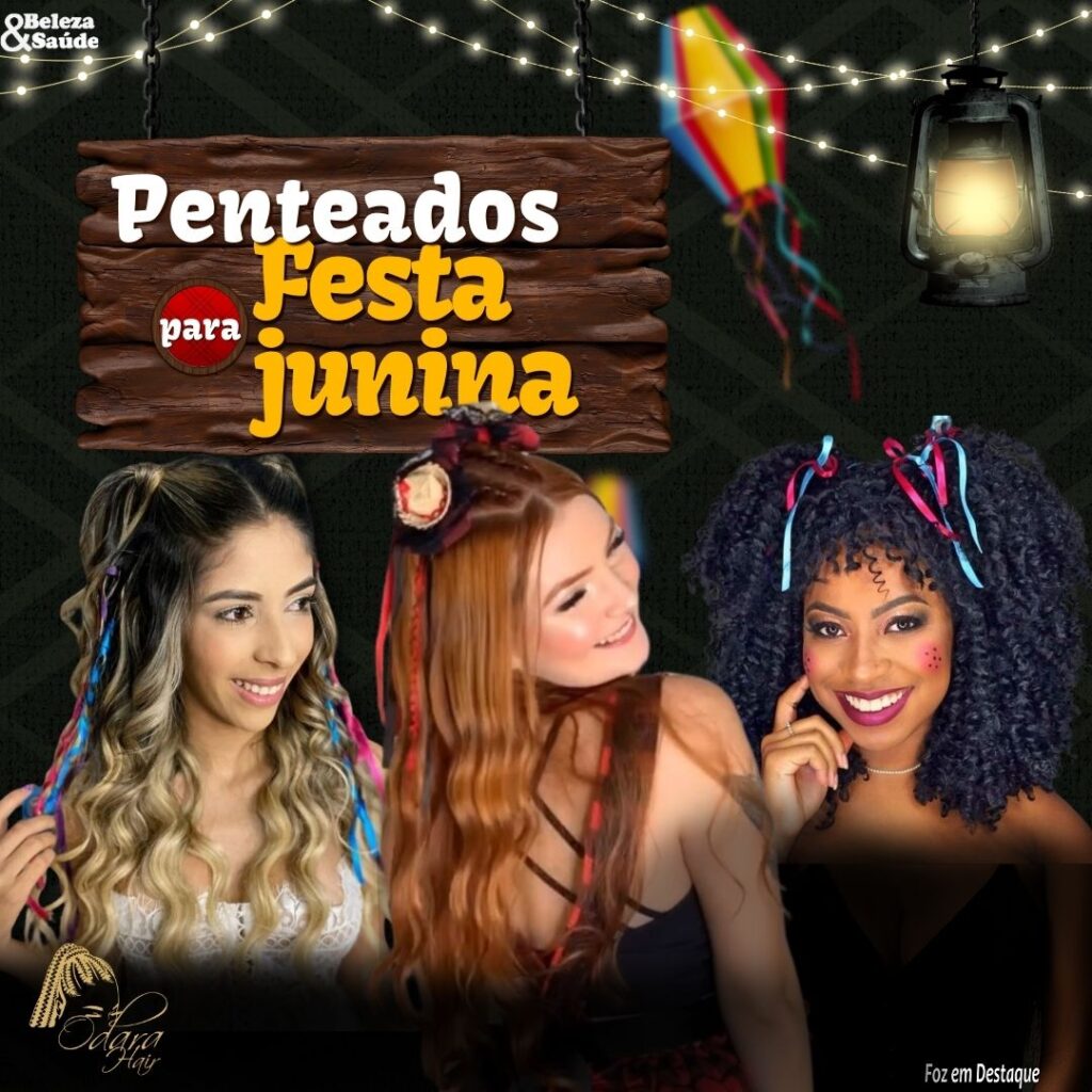 Penteados para Festa Junina com Odara Hair