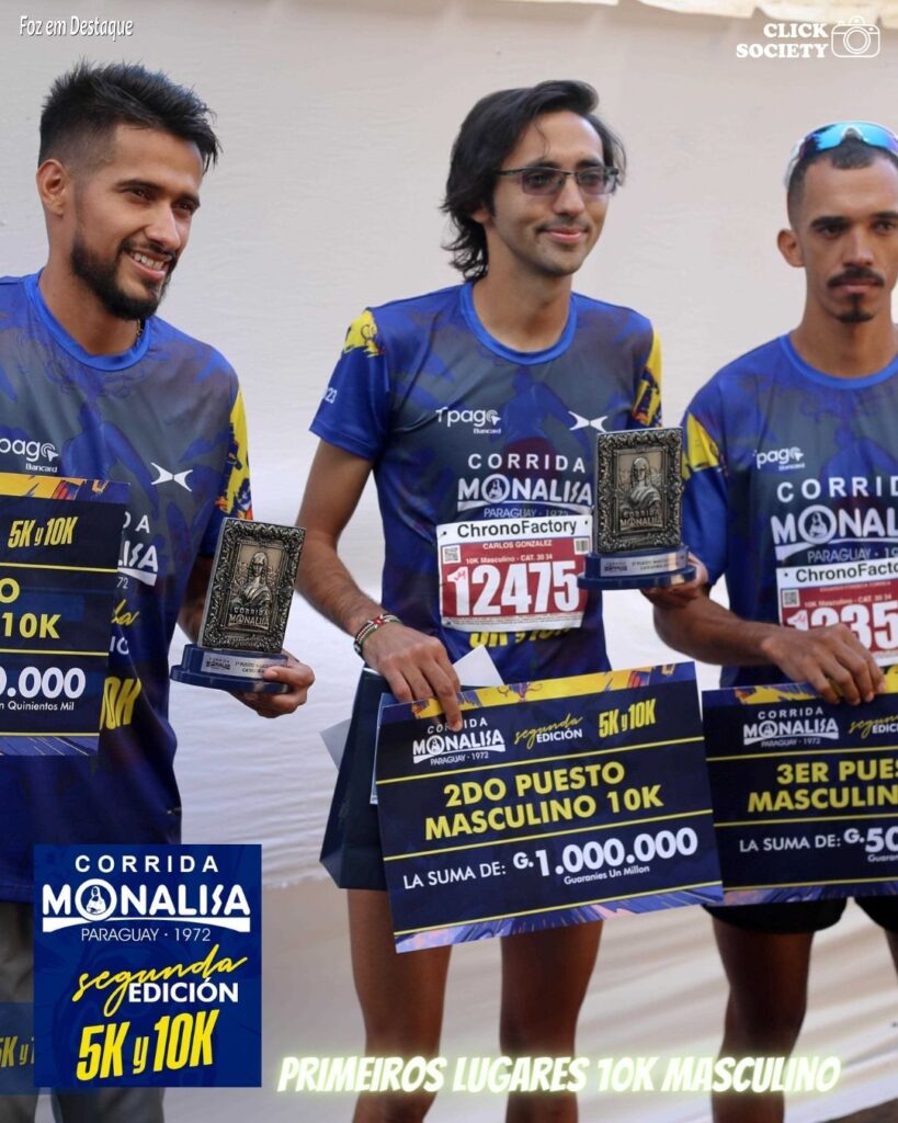 2ª CORRIDA DA MONALISA 2023  VENCEDORES 10K