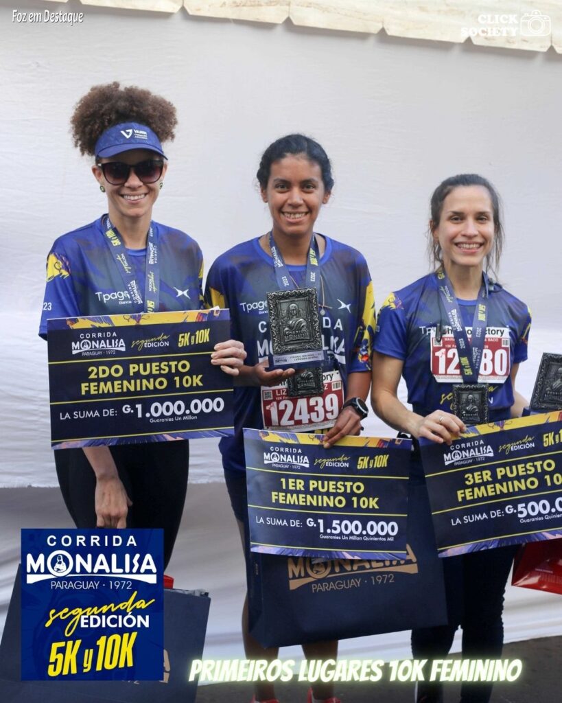 2ª CORRIDA DA MONALISA 2023  VENCEDORAS 10K