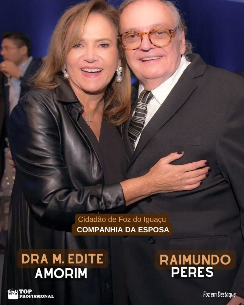 RAIMUNDO PERES ACADEMIABRAS. EVENTOSETURISMO - RAIMUNDO PERES E DRA MARIA EDITE AMORIM 