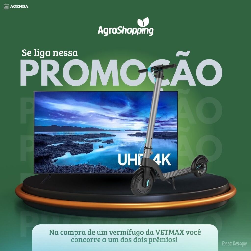 Se liga nessa promoção AgroShopping