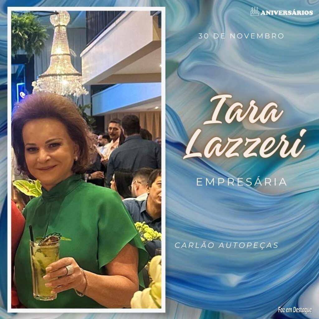 Iara Lazzeri	Aniversários 30 de Novembro