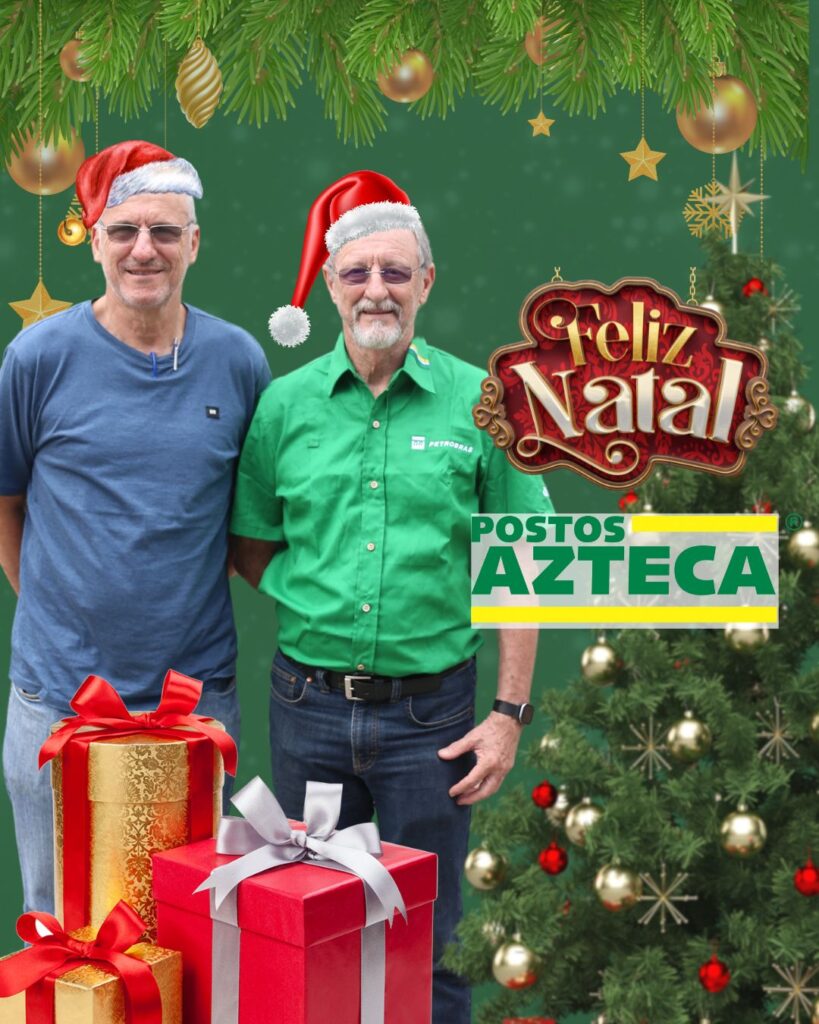 ÁRVORE DE NATAL FOZ EM DESTAQUE 2023 - POSTOS AZTECA - WALTER VENSON E SERGIO VENSON