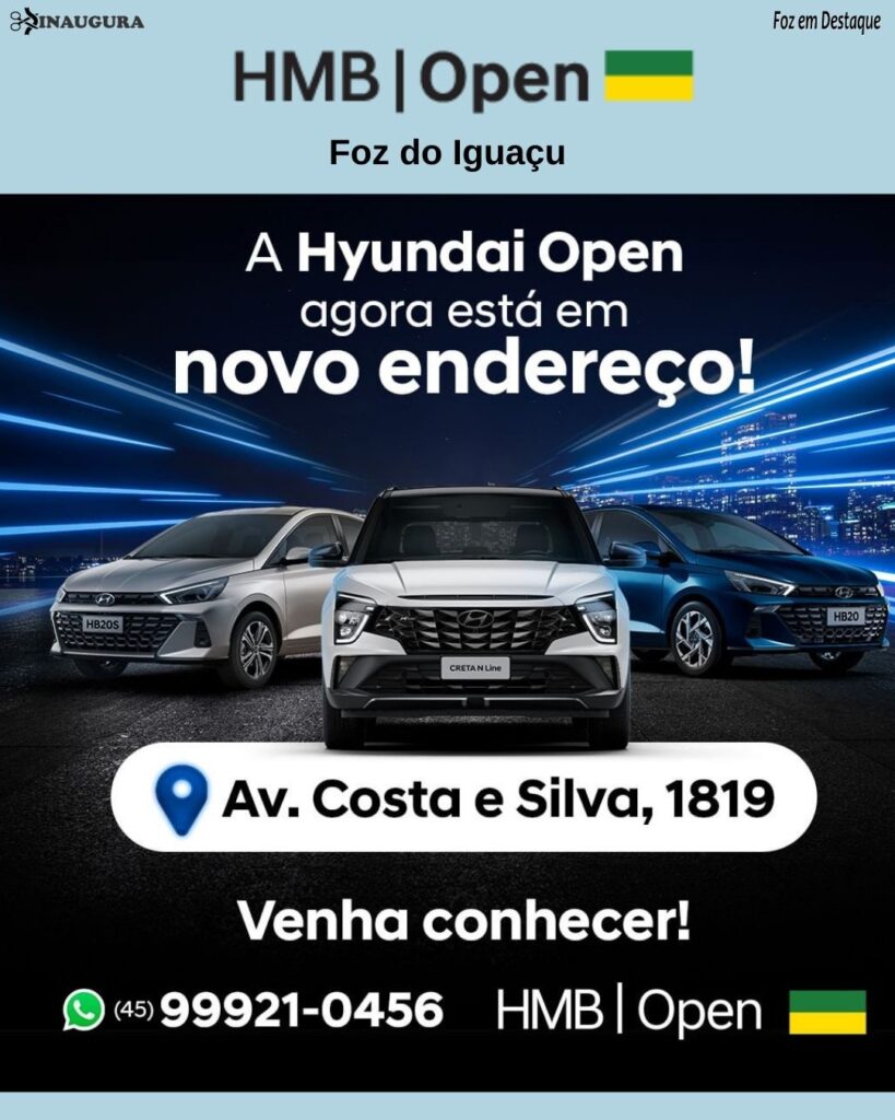 OPEN HYUNDAY FOZ NOVO 