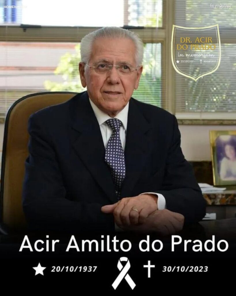 HOMENAGEM DR ACIR DO PRADO