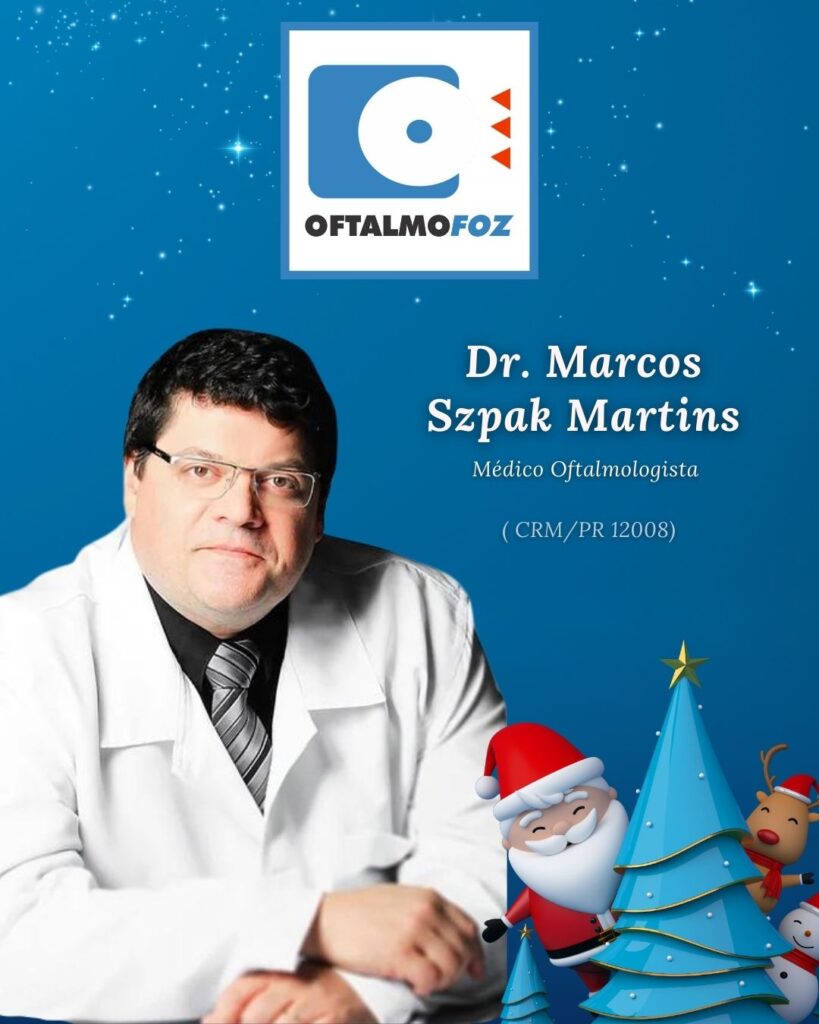 ÁRVORE DE NATAL FOZ EM DESTAQUE 2023 - DR MARCOS SZPAK MARTINS - OFTALMOFOZ