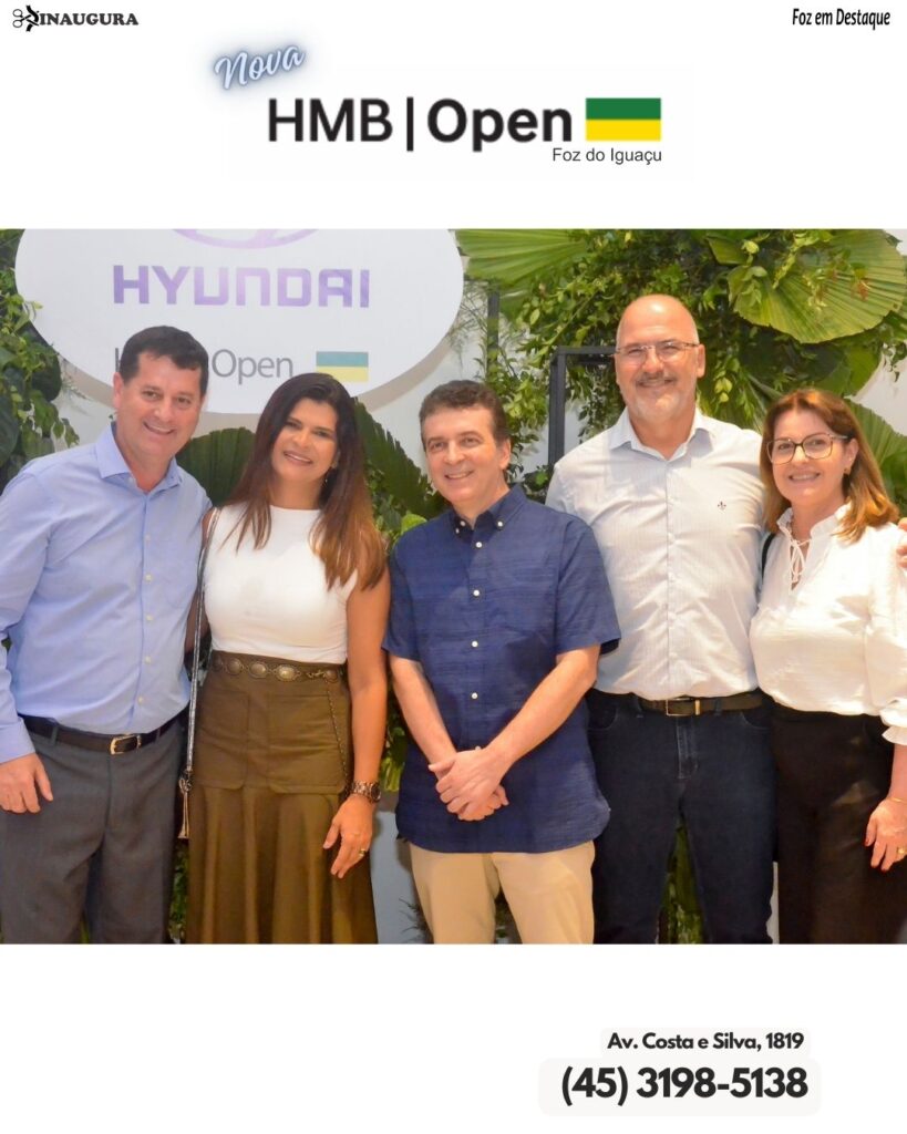 OPEN HYUNDAI NOVA FOZ - FOZ EM DESTAQUE -O gerente da marca Hyundai Open, Luiz Ghiggi Neto.