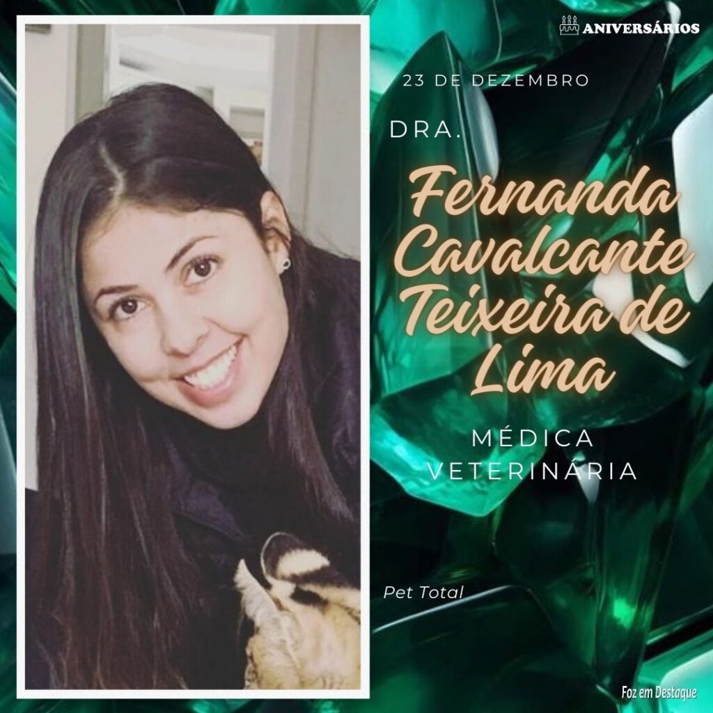 Fernanda Cavalcante Teixeira de Lima Aniversários 23 de Dezembro