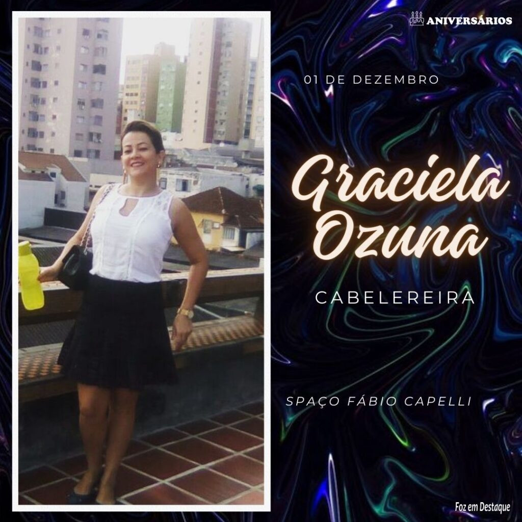 Graciela Ozuna Aniversários 01 de Dezembro