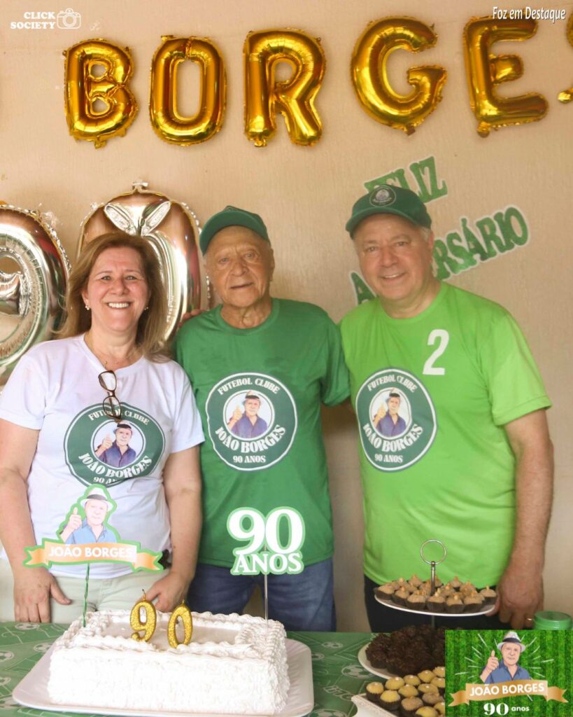 ANIVERSÁRIO SENHOR JOÃO BORGES 90 anos - carlos silva