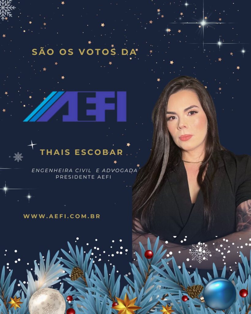 ÁRVORE DE NATAL FOZ EM DESTAQUE - AEFI FOZ - THAIS ESCOBAR