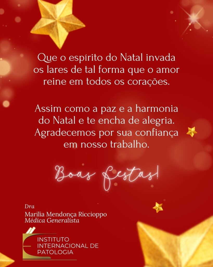 ÁRVORE DE NATAL FOZ EM DESTAQUE 2023 - INSTITUTO INTERNACIONAL DE PATOLOGIA - DRA MARILIA MENDONÇA RICCIOPPO - MÉDICA GENERALISTA