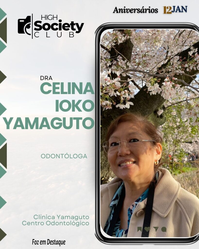 Dra.  Celina Ioko Yamaguto
Odontóloga - Clínica Yamaguto Centro Odontológico