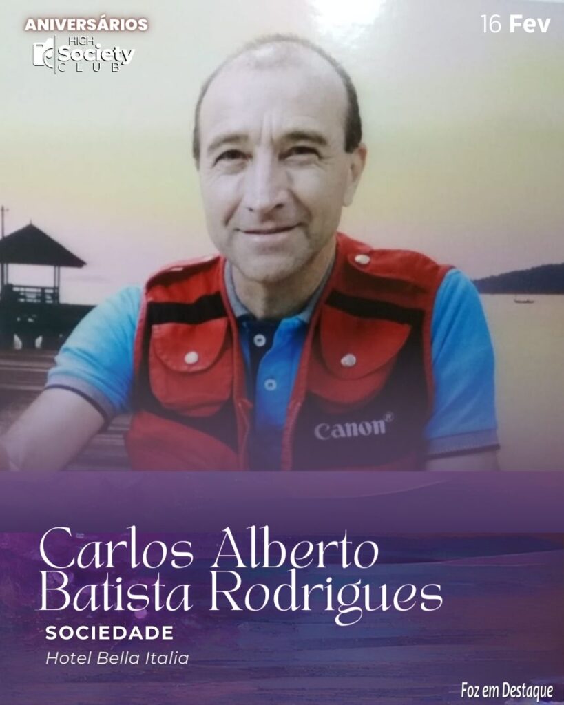 Carlos Alberto Batista Rodrigues
Sociedade - Hotel Bella Italia