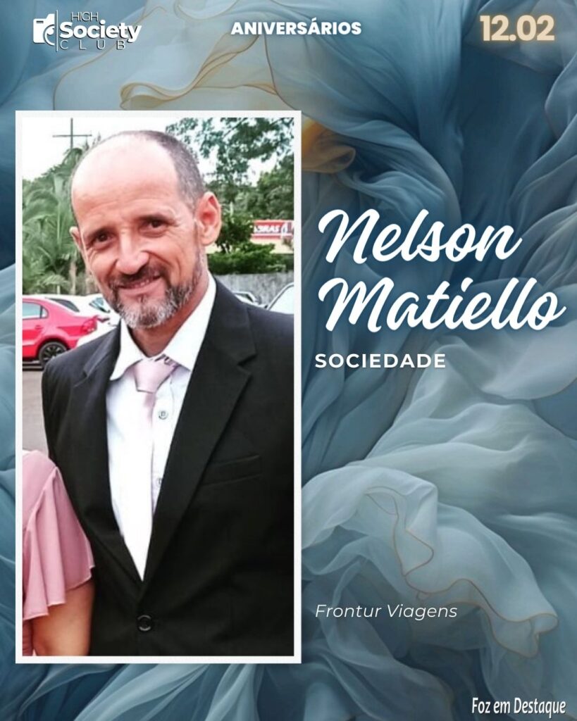 Nelson Matiello
Sociedade - Frontur Viagens