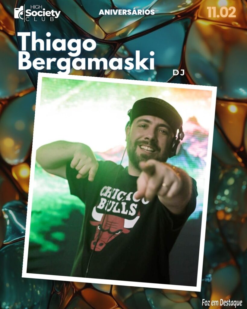 Thiago Bergamaski
DJ Profissional
Aniversários 11 Fevereiro 2024