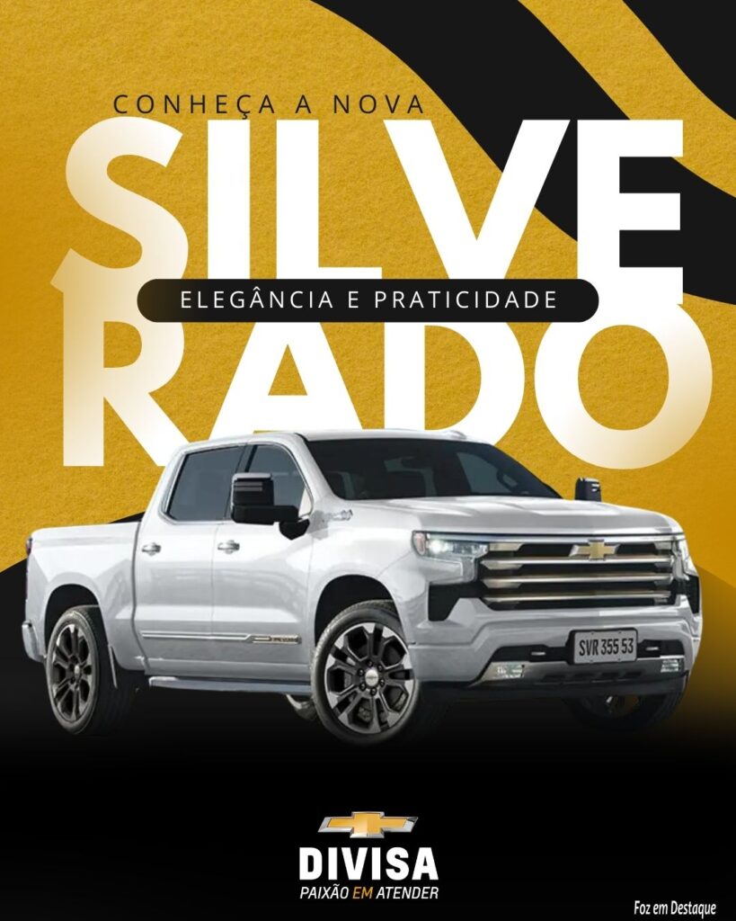 Conheça a Silverado 2024 com a Divisa Chevrolet