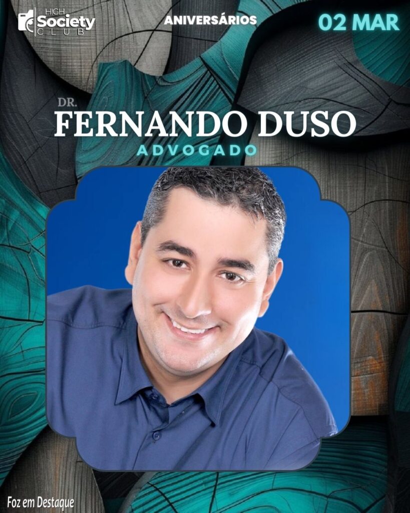 Dr. Fernando Duso 
Advogado
