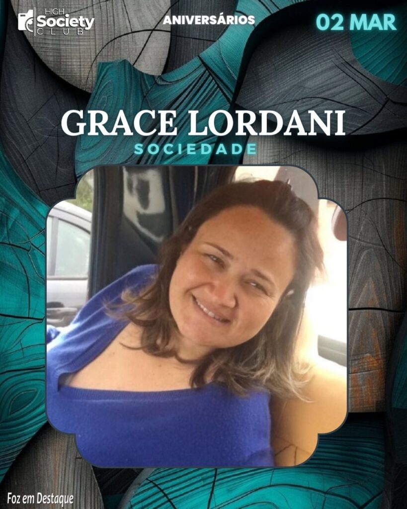 Grace Lordani
Sociedade
