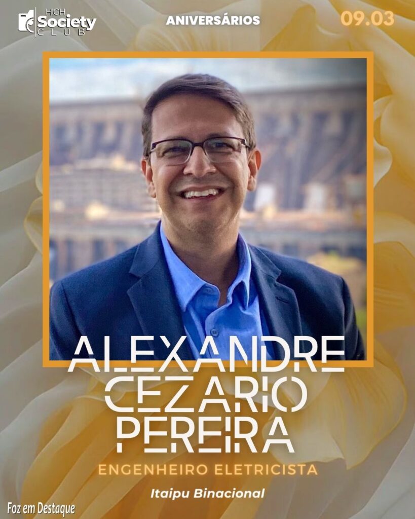 Alexandre Cezario Pereira	
Engenheiro Eletricista	Itaipu Binacional	