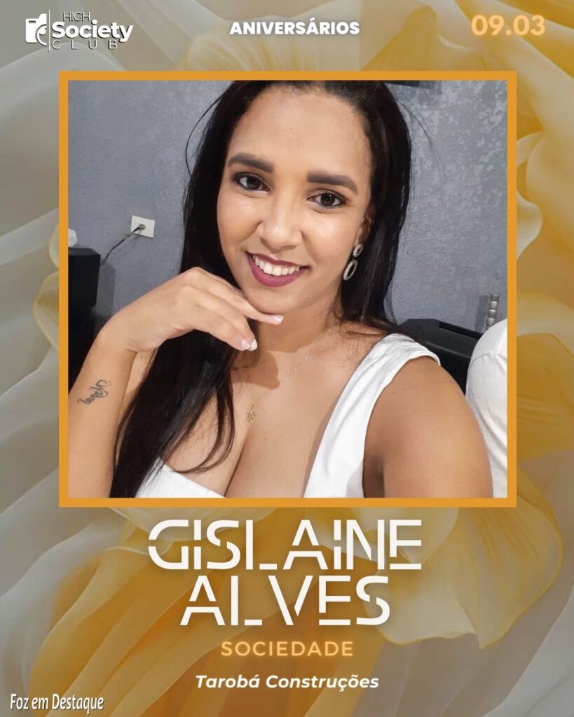 Gislaine Alves	
Sociedade	Tarobá Construções LTDA	