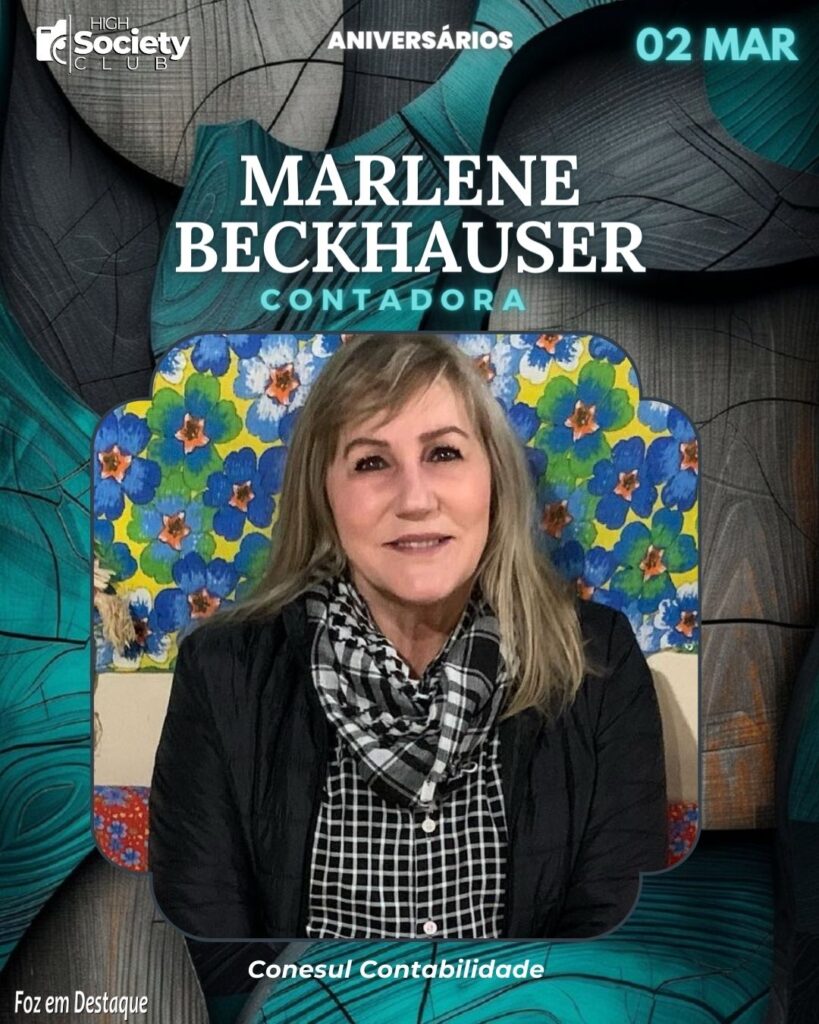 Marlene Beckhauser
Contadora - Conesul Contabilidade
