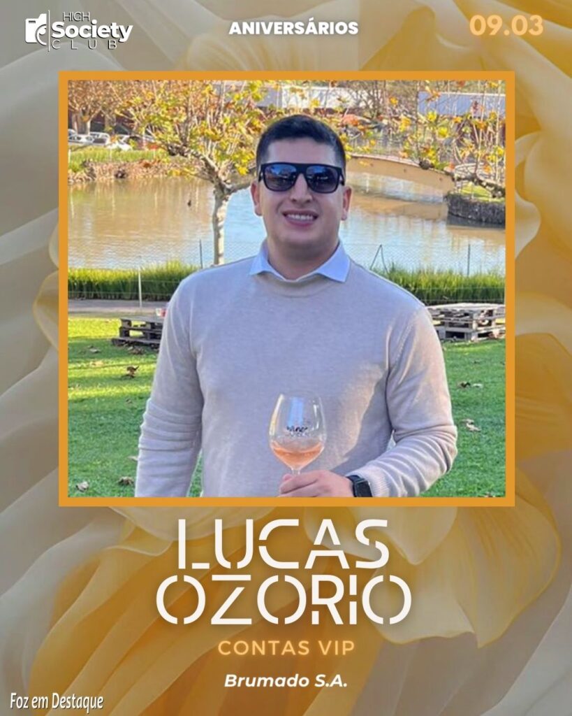 Lucas Ozorio	
Contas Vip	Brumado S.A.	