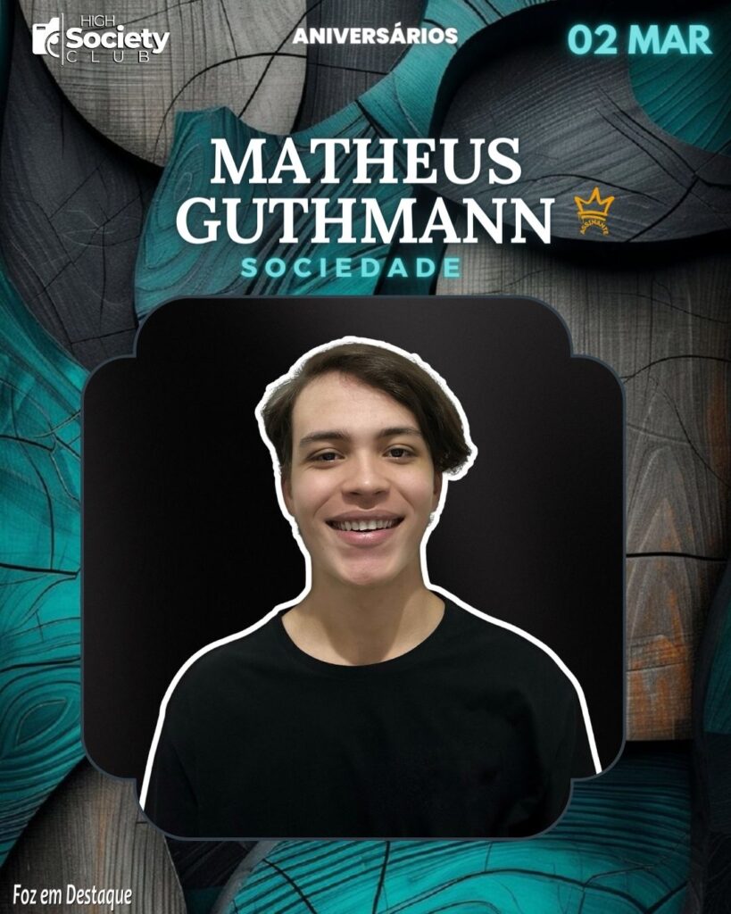 Matheus Guthmann	
Sociedade
