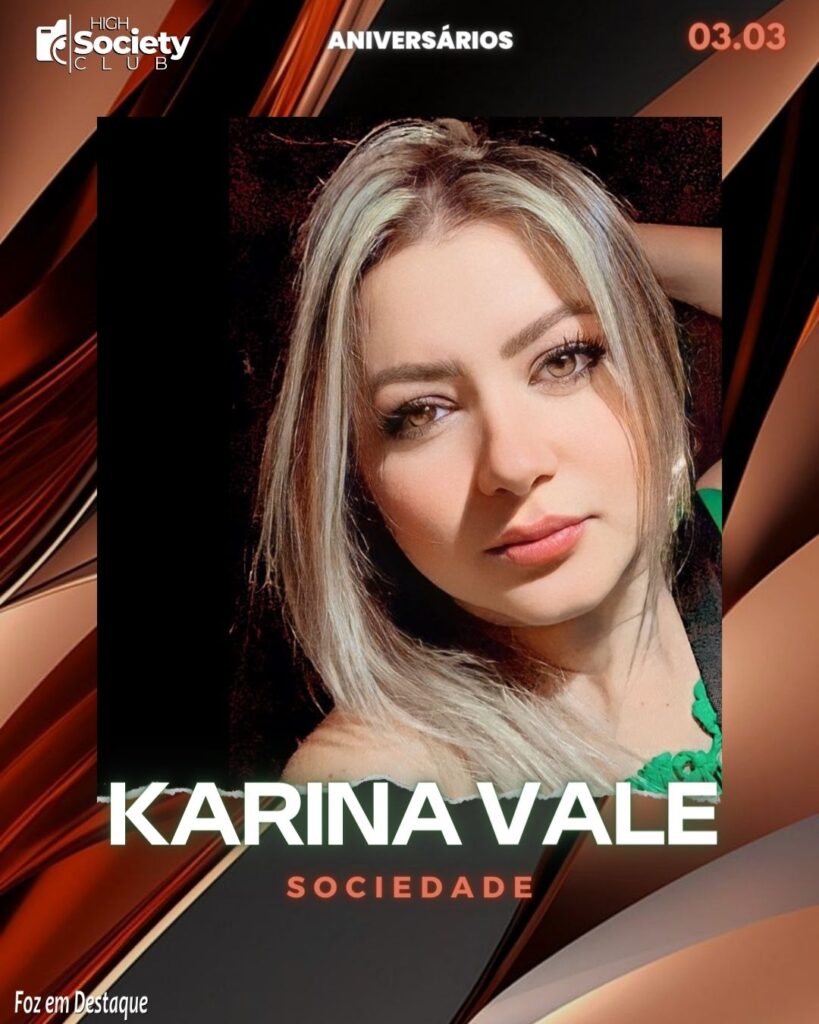 Karina Vale	
Sociedade
