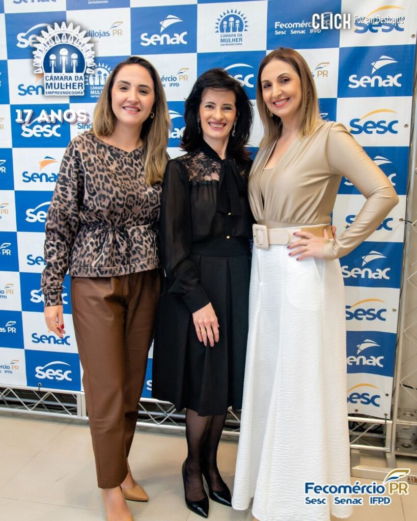 TATIANE LEIVA - CONSELHO MULHER EMPREENDENDORA
17 CMEG CAMARA MULHER FOZ
17 anos ca CAMARA DA MULHERE EMPRESARIA CMEG FOZ DO IGUAÇU