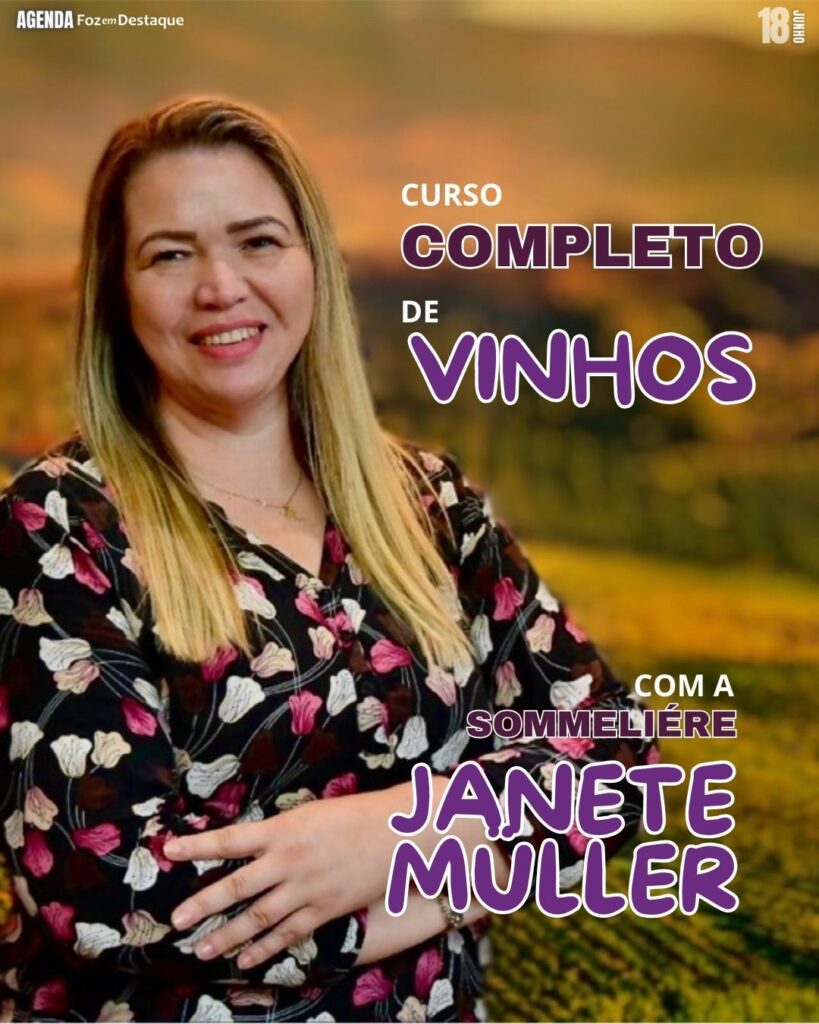 Curso de Vinhos Janete Müller Sommeliere