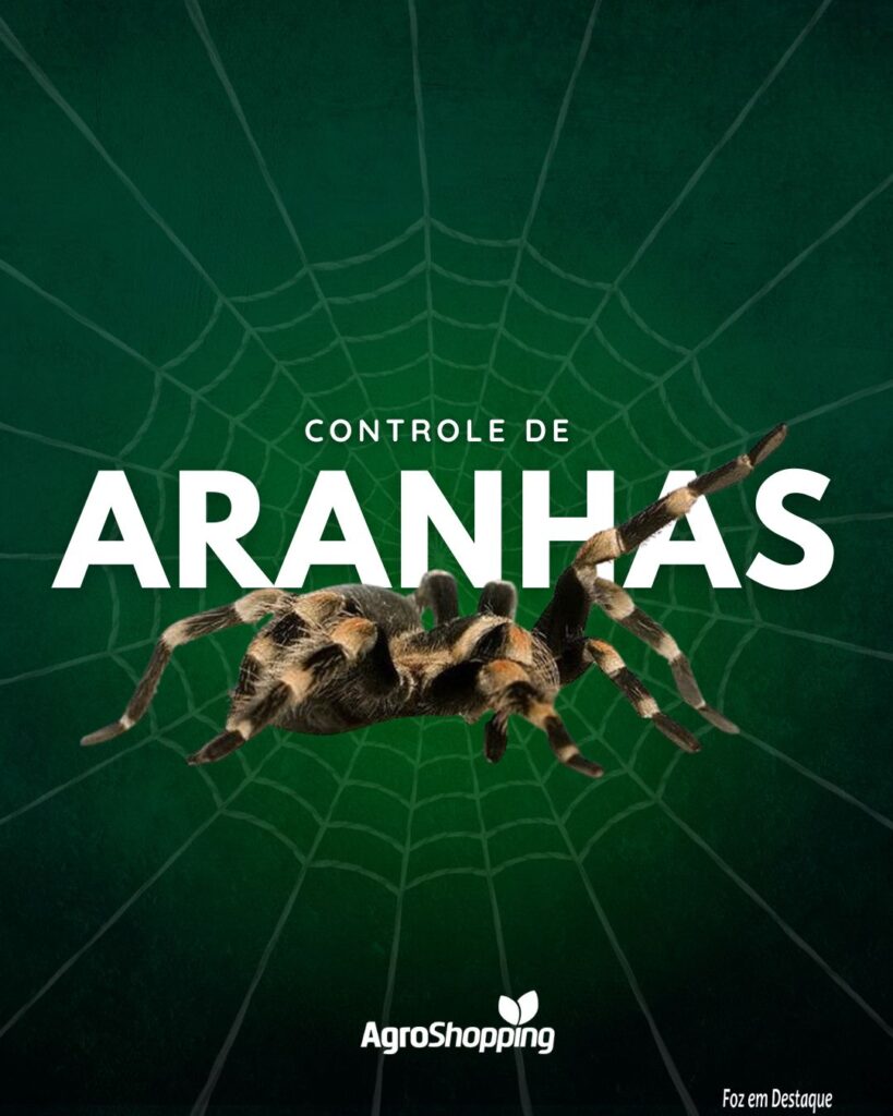 Controle de Aranhas com a AgroShopping