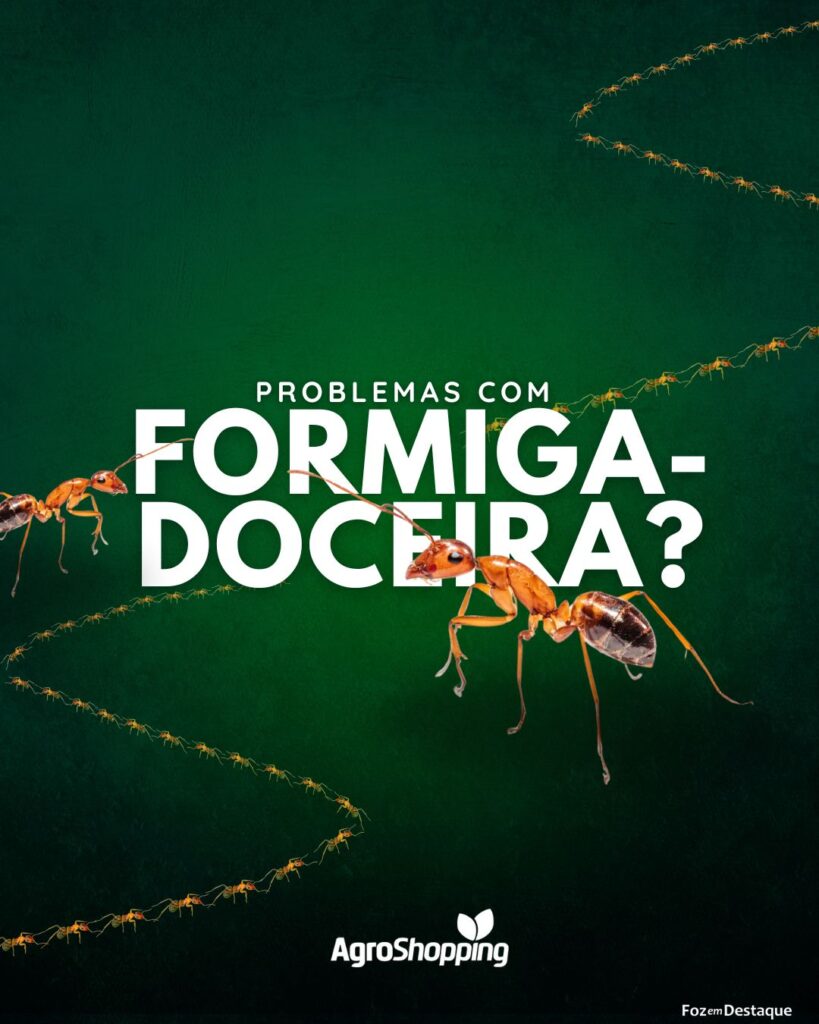 Problemas com formiga-doceira? Confira a solução que a AgroShopping separou para você.