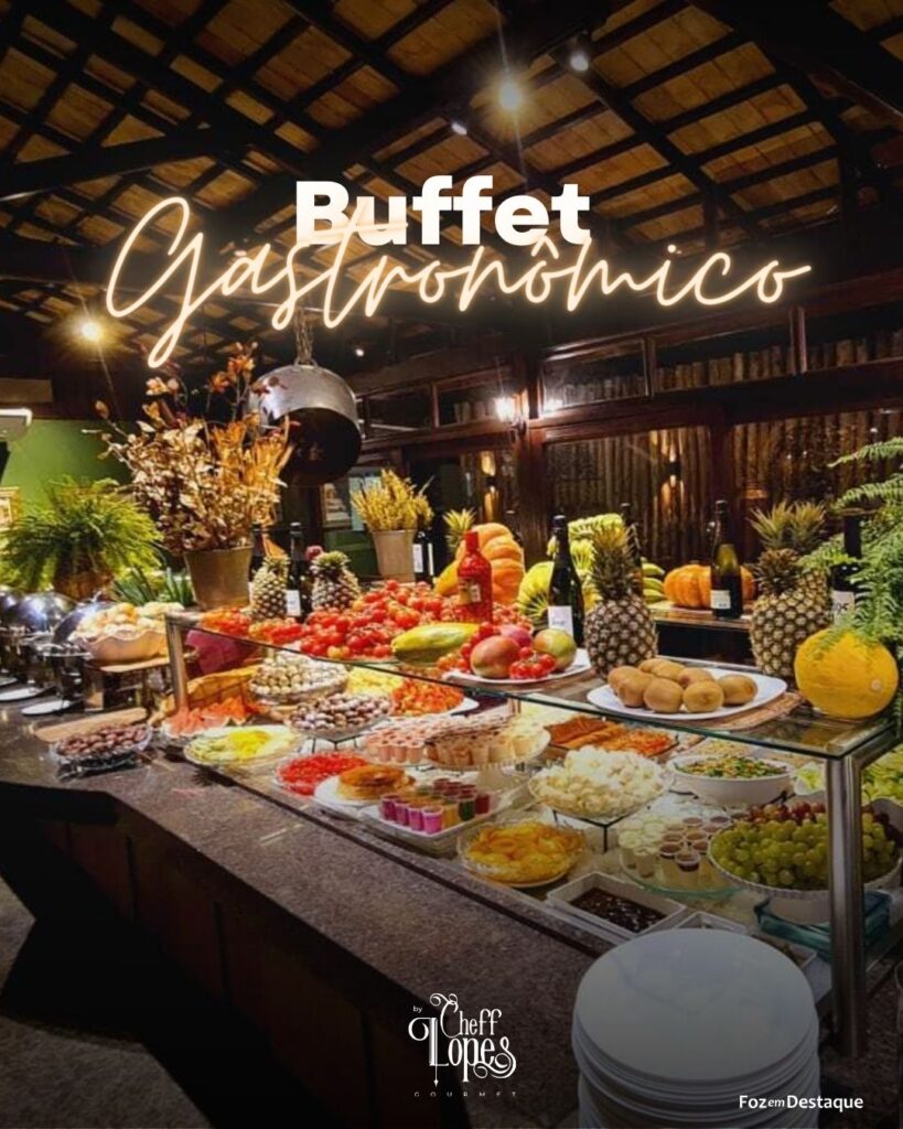 Conheça o Buffet Gastronômico do Cheff Lopes Gourmet