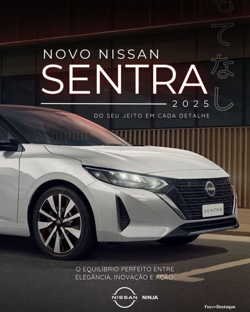 Conheça o Novo Nissan Sentra 2025 na Nissan Ninja