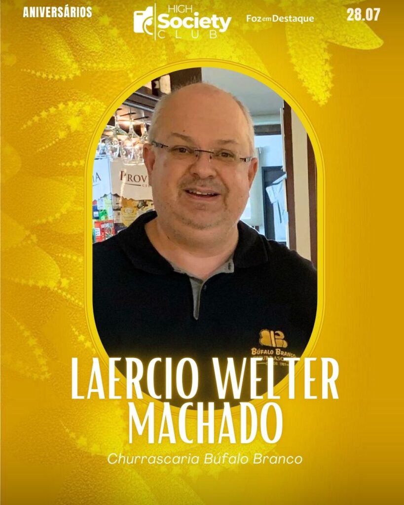 Laercio Welter Machado
Empresário Churrascaria Búfalo Branco