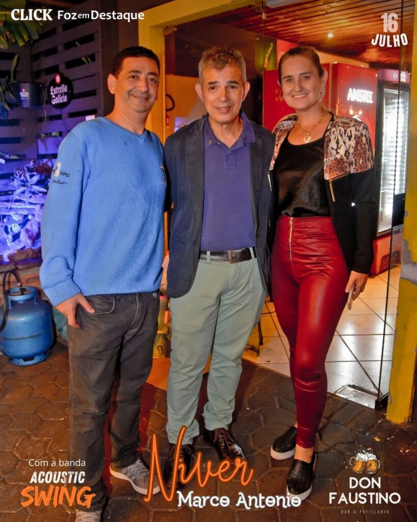 marco antonio foz em destaque niver no don faustino bar  - Ana biesek