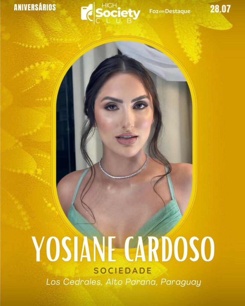 Yosiane Cardoso
Sociedade - Los Cedrales, Alto Parana, Paraguay