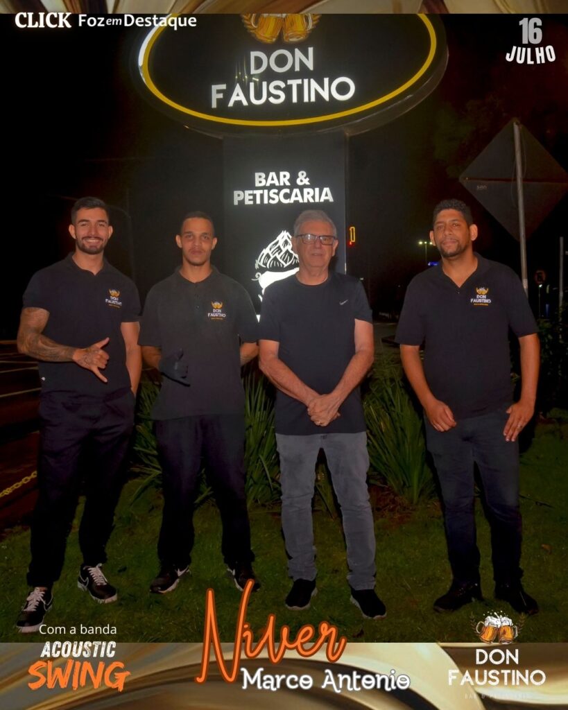 marco antonio foz em destaque niver no don faustino bar miguel mendes