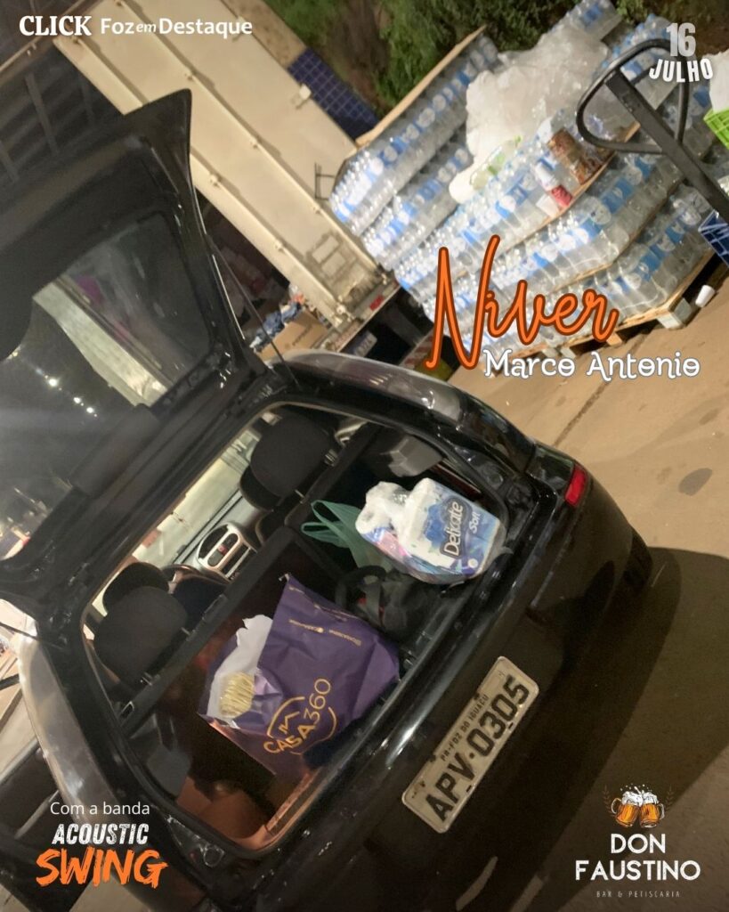 marco antonio foz em destaque niver no don faustino bar - solidariedade RS