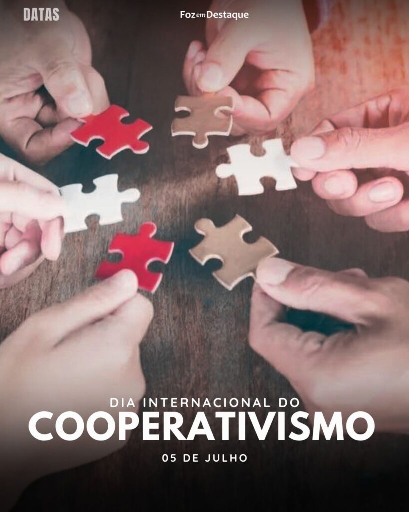 Datas 04 de Julho 2024
Dia Internacional do Cooperativismo