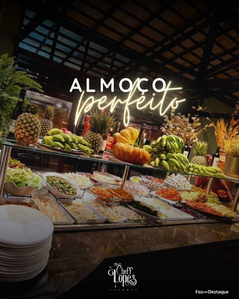 Almoço Perfeito no Cheff Lopes Gourmet
