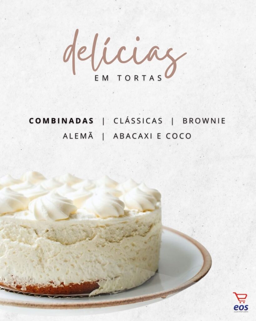 Delícias fresquinhas no EOS Supermercados