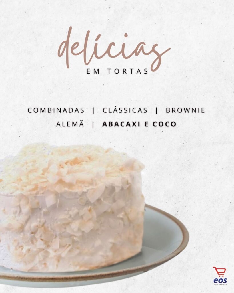 Delícias fresquinhas no EOS Supermercados