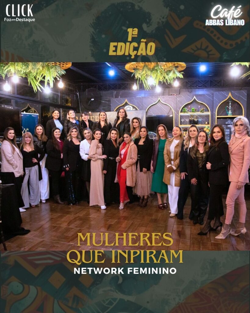 Mulheres que inspiram by Yanine Mendonza - Imagen Marketing Digital - Mirian Borges - Splash Botuquie e Nancy Abbas - Café  Abbas Libano