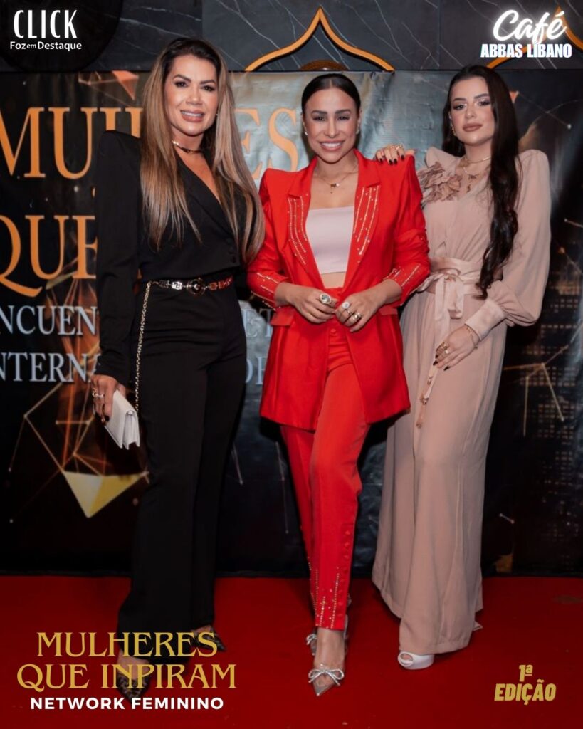 Mulheres que inspiram by Yanine Mendonza - Imagen Marketing Digital - Mirian Borges - Splash Botuquie e Nancy Abbas - Café  Abbas Libano