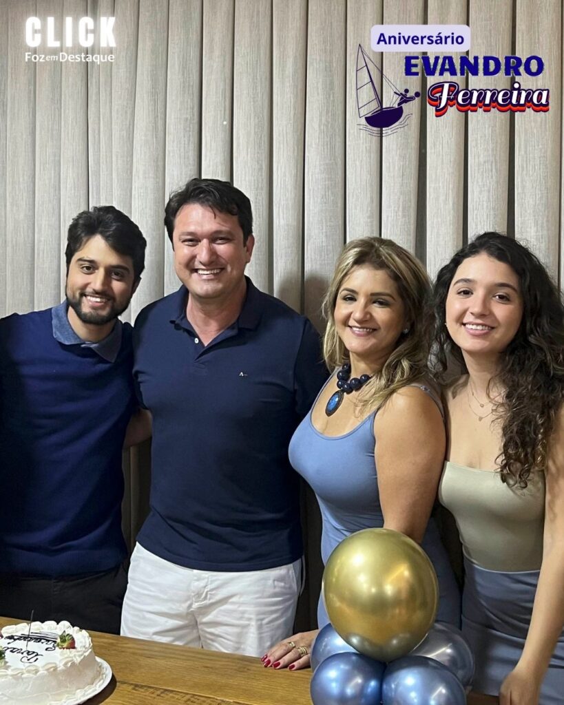 Aniversário EVANDRO FERREIRA ICLI
SOLANGE FERREIRA VELEJAR É PRECISO PREFEITURA DE FOZ VEREADOR FOZ  CLICK FOZ EM DESTAQUE