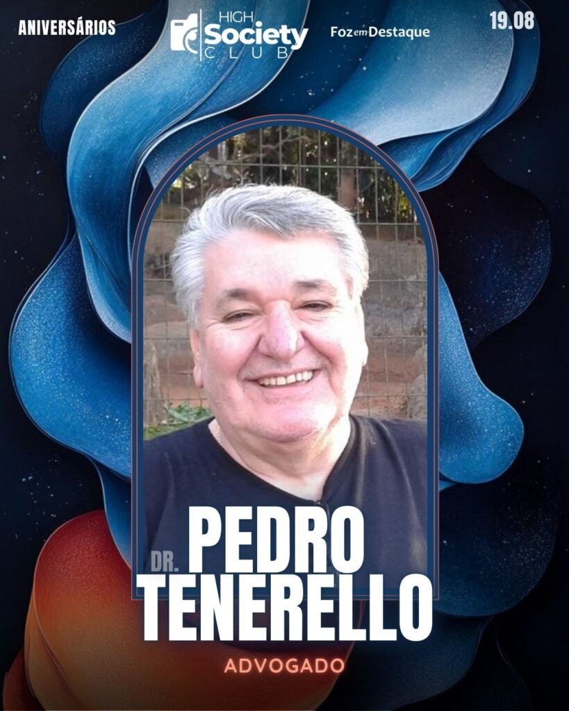 Dr. 
Pedro Tenerello
Advogado